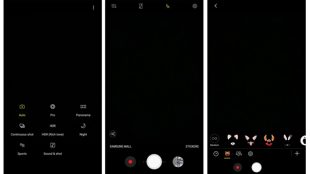 Samsung Galaxy On7 Prime Camera UI