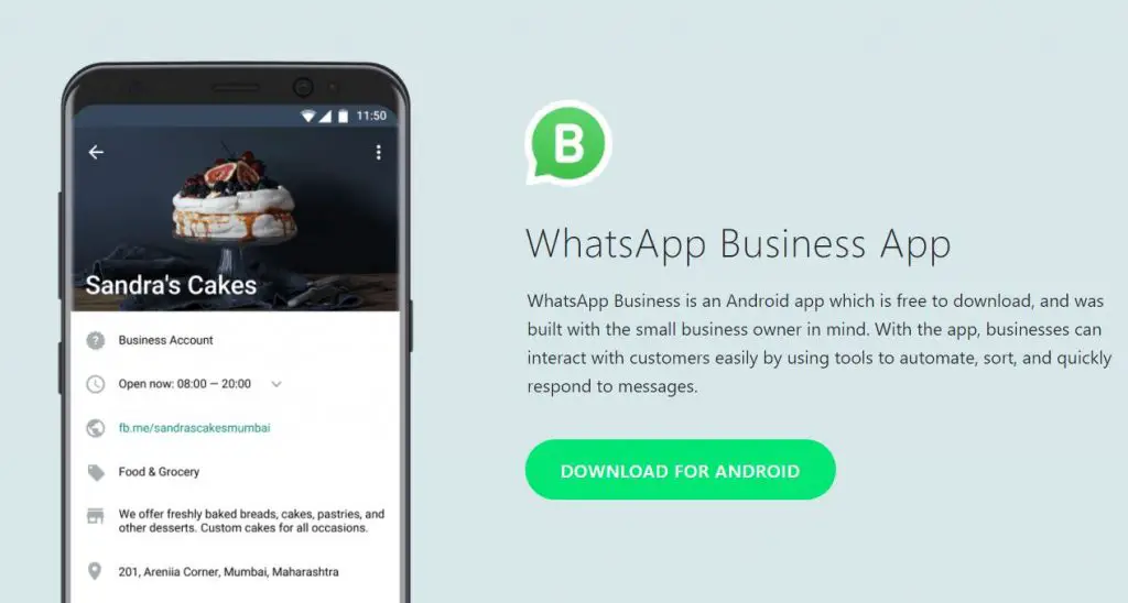 whatsapp business per pc download