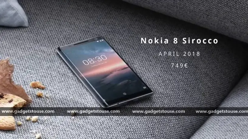 Nokia 8 Sirocco