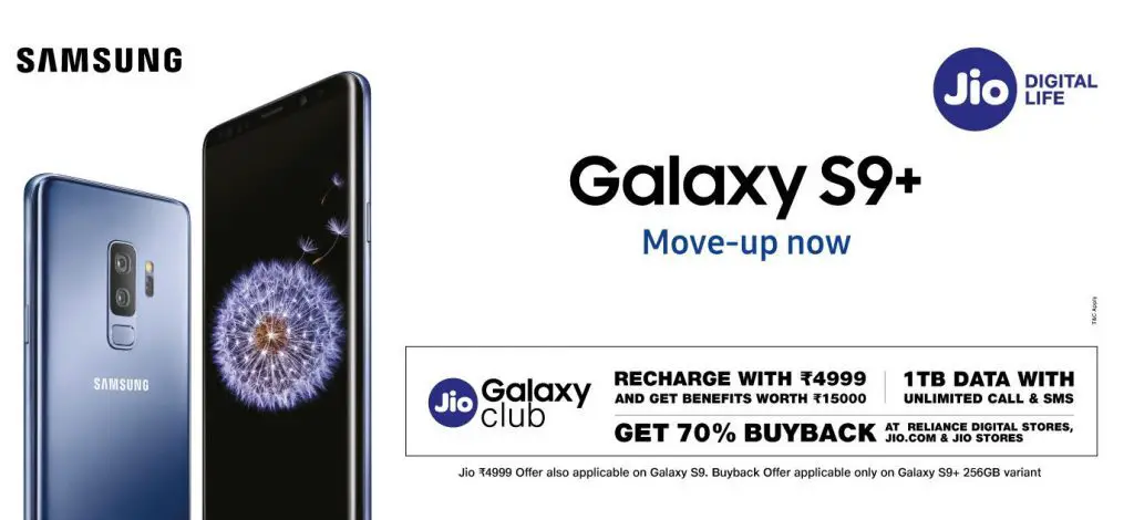 Samsung Galaxy S9 Plus available with 70  buyback offer for Jio users - 9