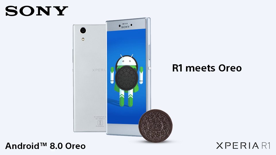 Sony Xperia R1 Android Oreo update