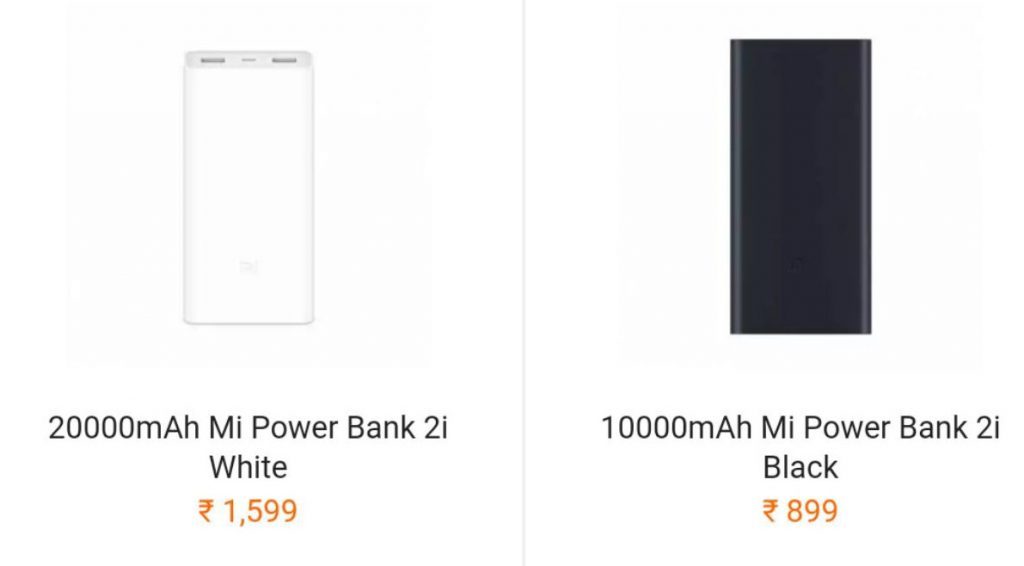 power bank all company price