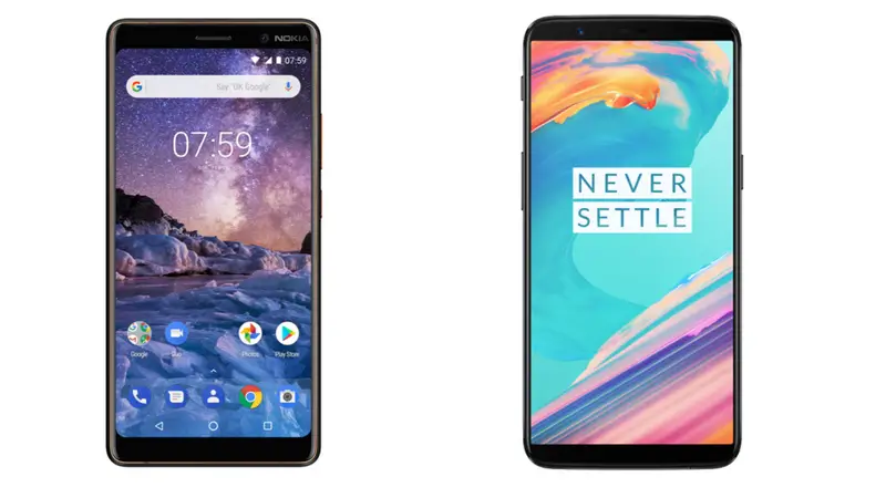 Oneplus 6t vs nokia 7 plus