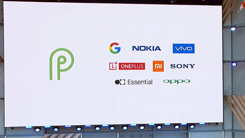 Android P Beta devices