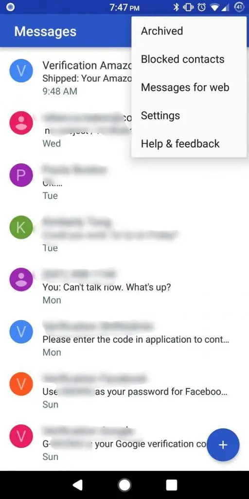 Android Messages