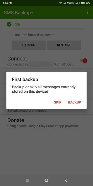 SMS Backup+