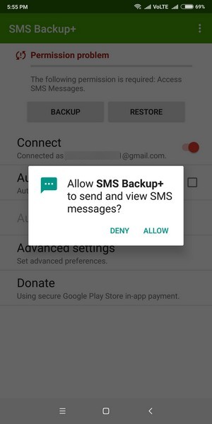 SMS-Backup +