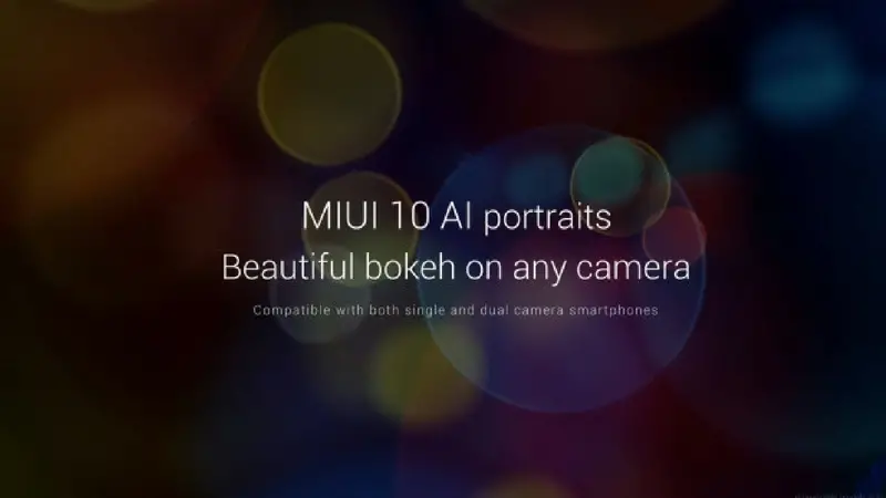 Xiaomi phones to get Single Camera Portrait Mode