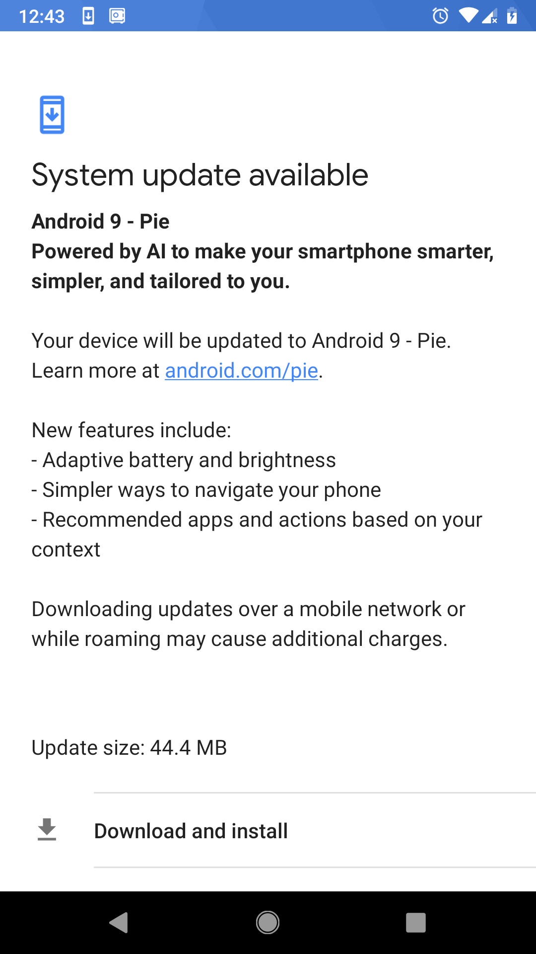 Google Relased New Android 9 Pie Features specs 