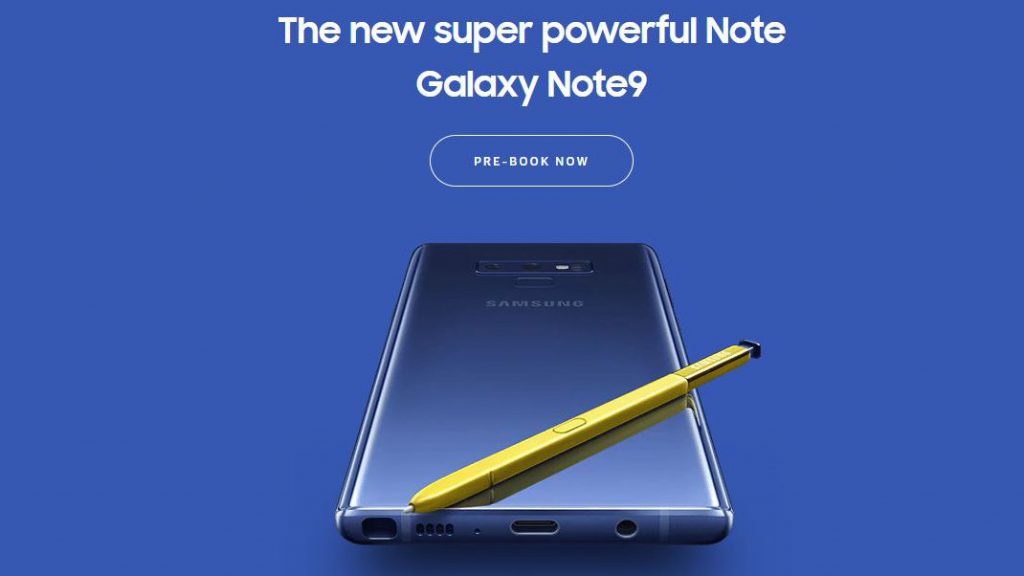 samsung galaxy note 9 contract deals