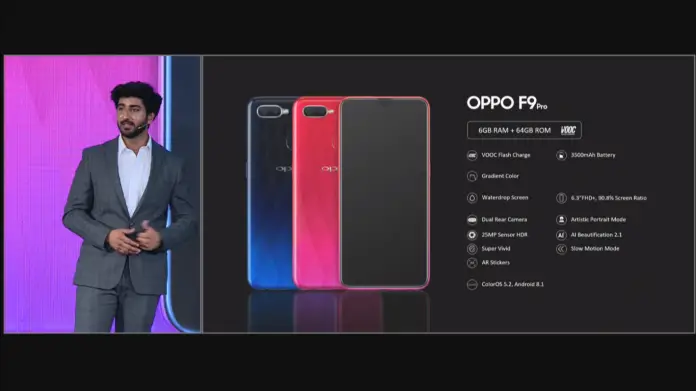Oppo F9 F9 Pro With Waterdrop Notch Display Launched In India