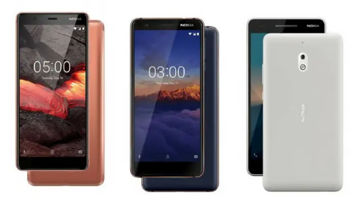 nokia 2.1 Nokia 3.1 nokia 5.1