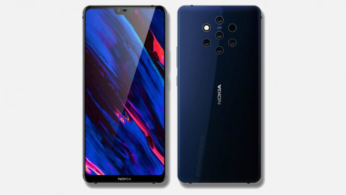 Nokia 9 image leaked, shows five rear cameras