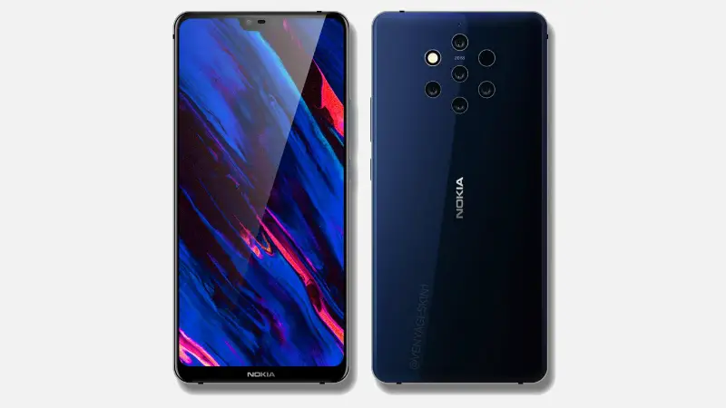 Nokia 9 Live Image Leak Shows Five Cameras  4150 mAh battery - 21