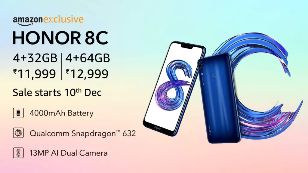 Honor 8C with Snapdragon 632 launched in India starting at 11 999 - 52