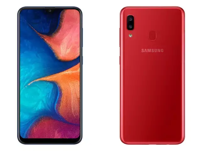 Samsung Galaxy A20 with Infinity V Super AMOLED display launched in India at Rs  12 490  Specifications  features - 6