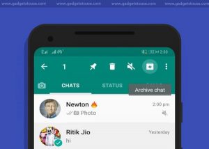 Hide Private Chat in WhatsApp