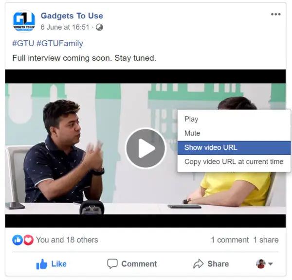 Facebook-Videos unter Windows herunterladen
