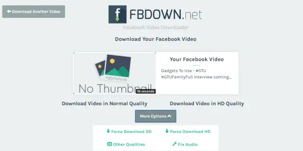 Download Facebook Videos on Windows