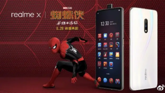 Realme X (1) Realme X Spider-Man: Far From Home Special Edition