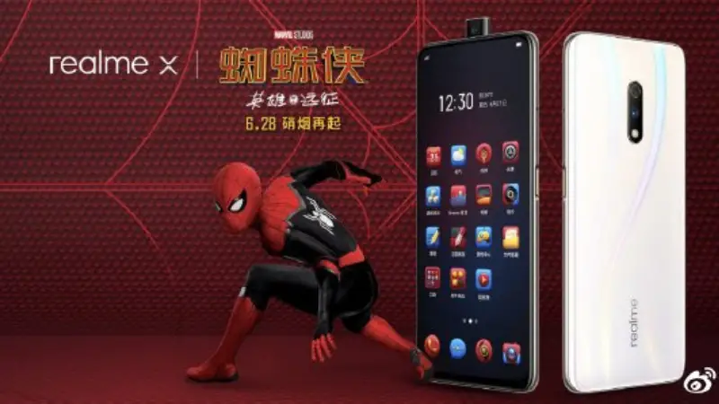 Realme X Spider-Man: Far From Home Special Edition