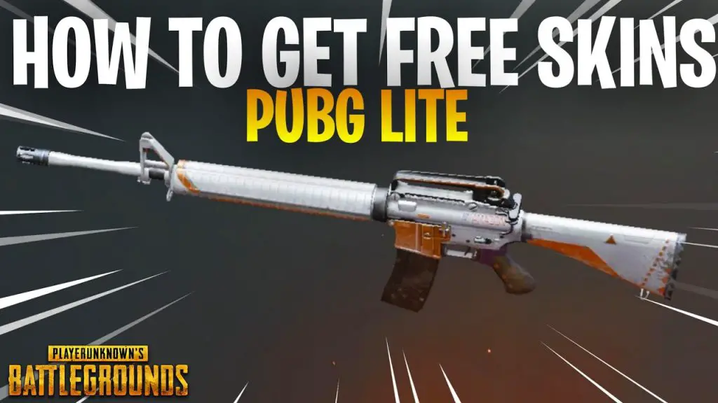 How To Get Free Exclusive Skins In Pubg Lite Gadgets To Use