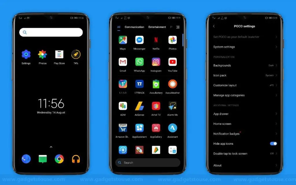 Top 3 Android Launchers with Dark Mode