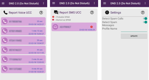 Blockieren Sie Spam-Anrufe auf Jio, Airtel, Idea mit der DND-App