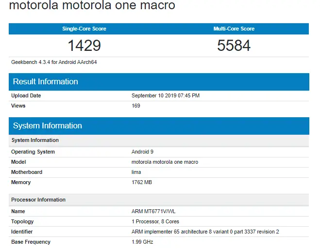 Motorola One Macro India Launch  Full Specs  Price   Availability - 75