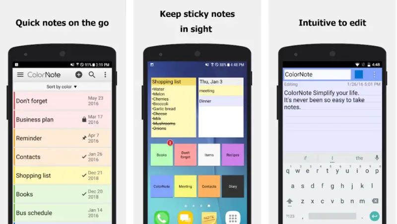 color note play store