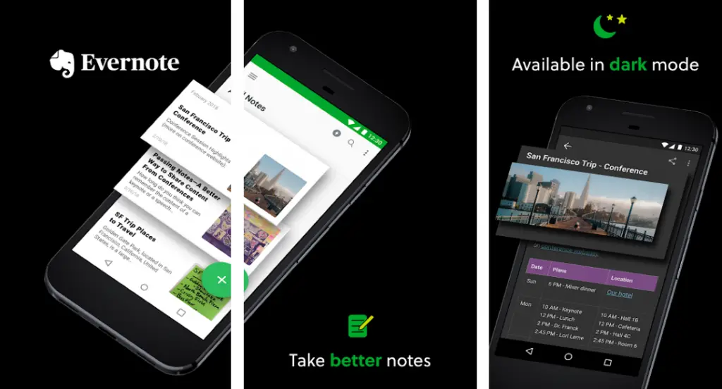 5 Best Notes Apps without Ad for Android Gadgets To Use