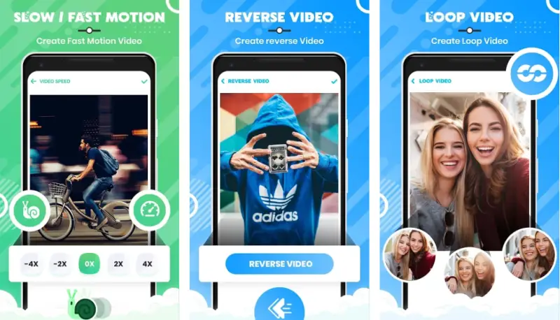 video slow reverse player app download