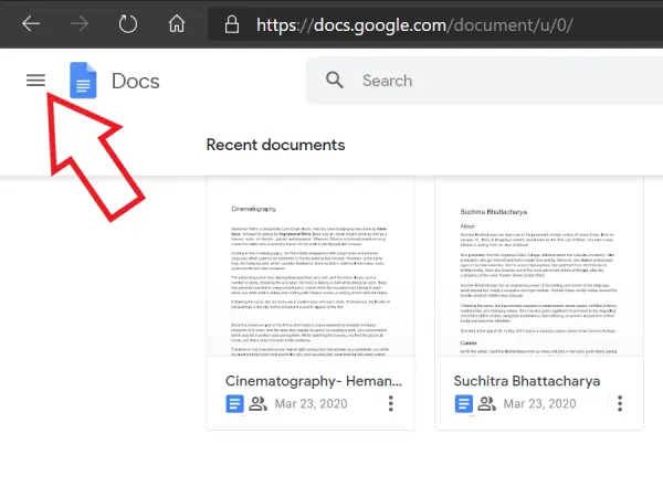 Setup Offline Mode in Google Docs