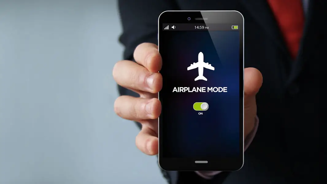 use mobile data in Airplane mode