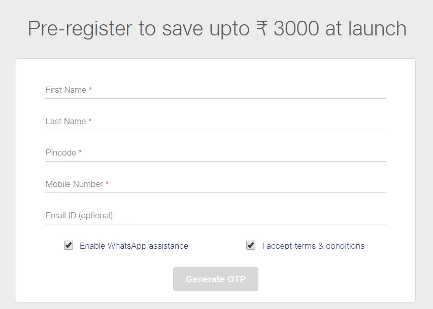 Pre-Register With JioMart and Get Rs. 3000 Discount