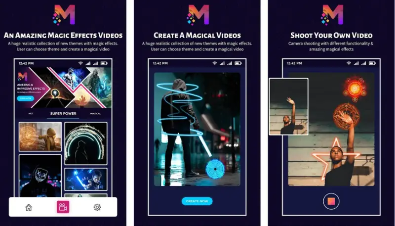 Magic Video Maker app