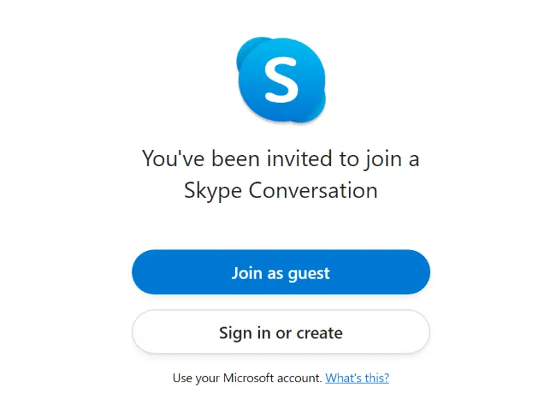 Use Skype Meet Now for Video Calling
