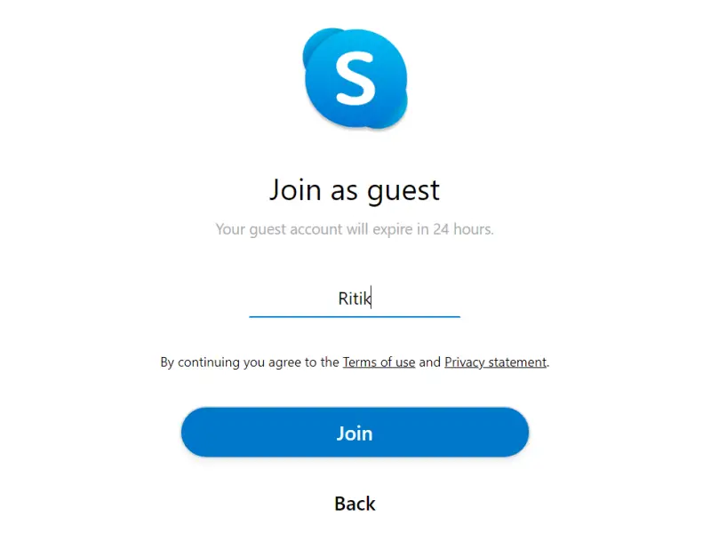 Verwenden Sie Skype Meet Now für Videoanrufe