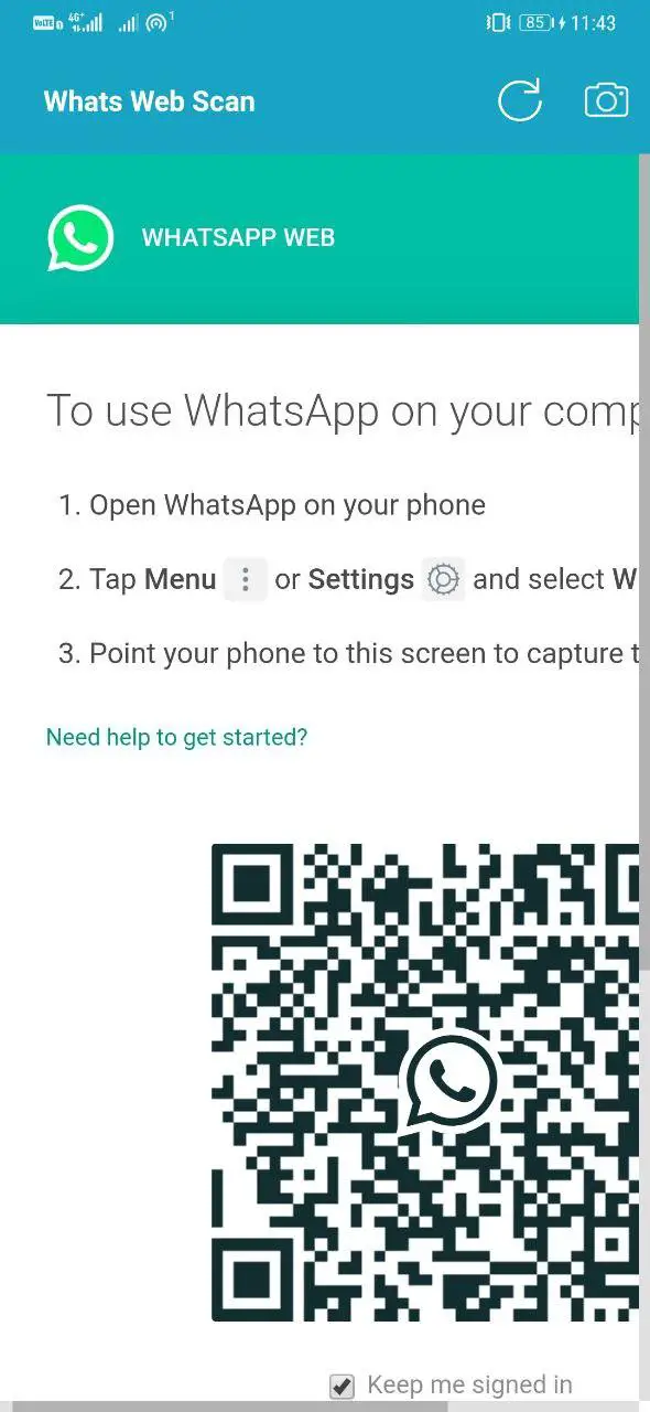 whatsapp web scan for whatsapp 2020