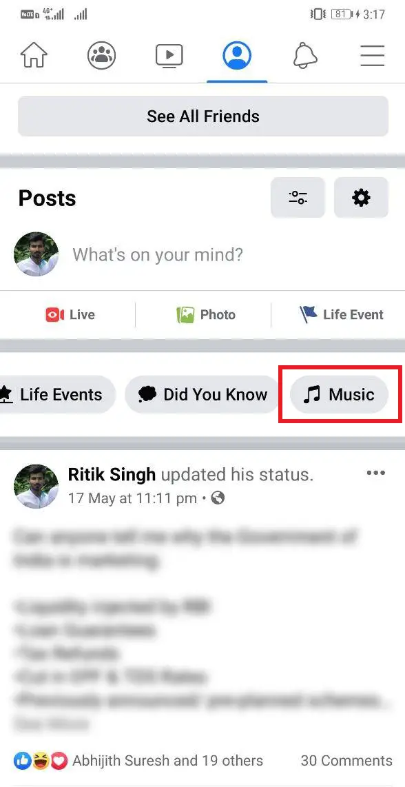 Add Music to Your Facebook Profile 
