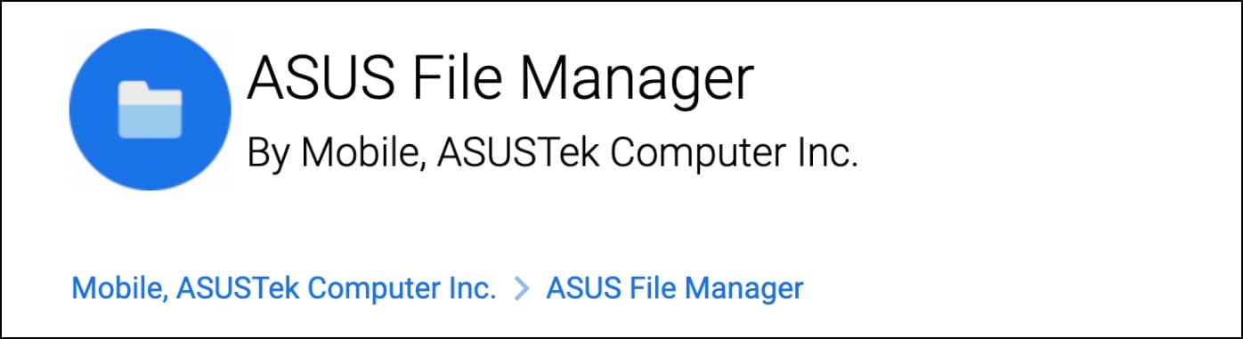 Asus File Manager on APKMirror