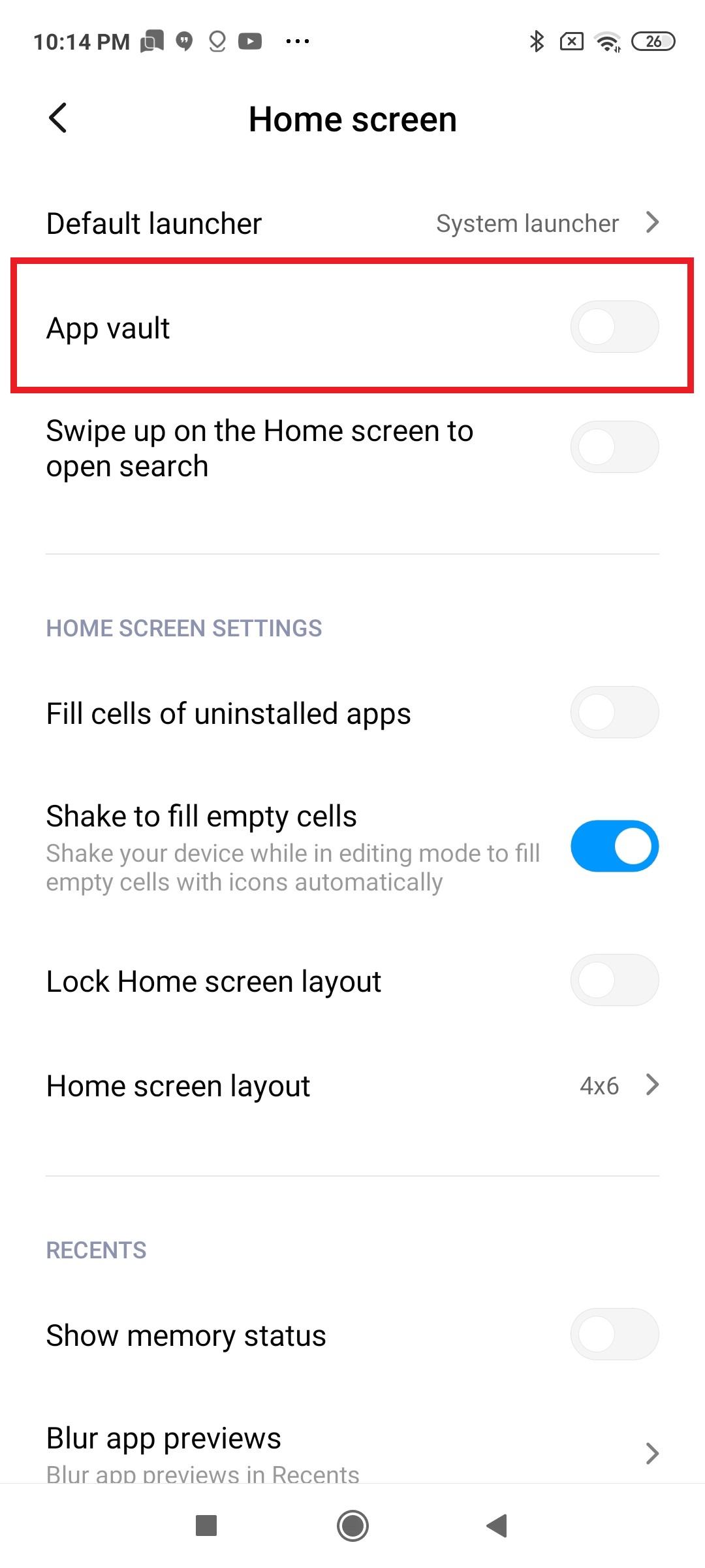 Disable HomeScreen Ads in MIUI