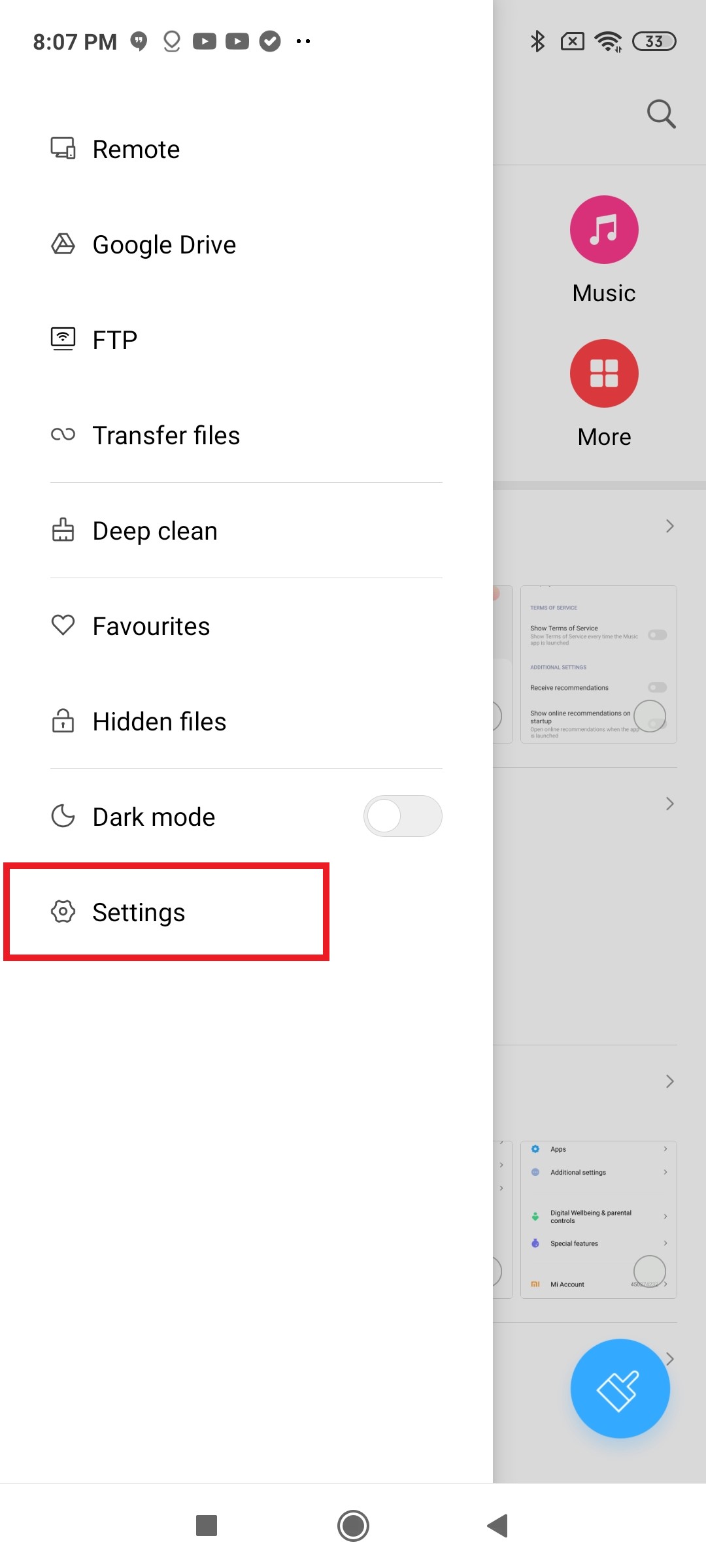 Remove Ads on Xiaomi Phones: Files