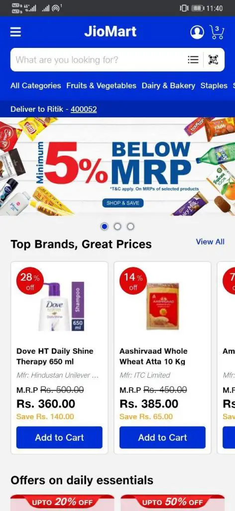 JioMart Officially Launched in 200 Cities; How to Order Groceries