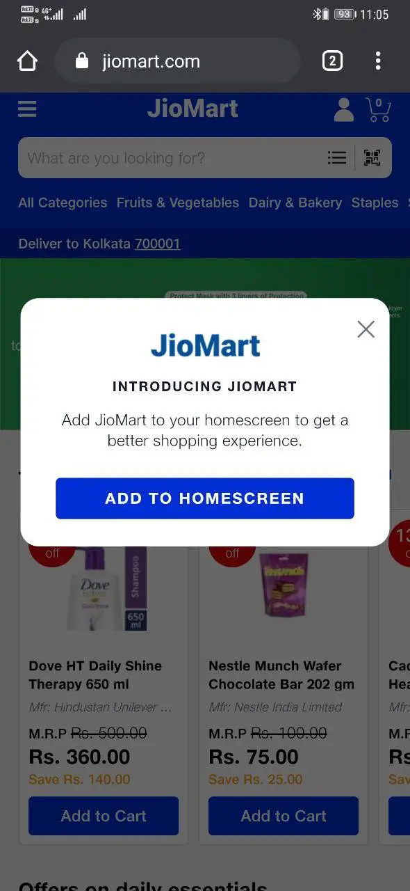 Get the JioMart App