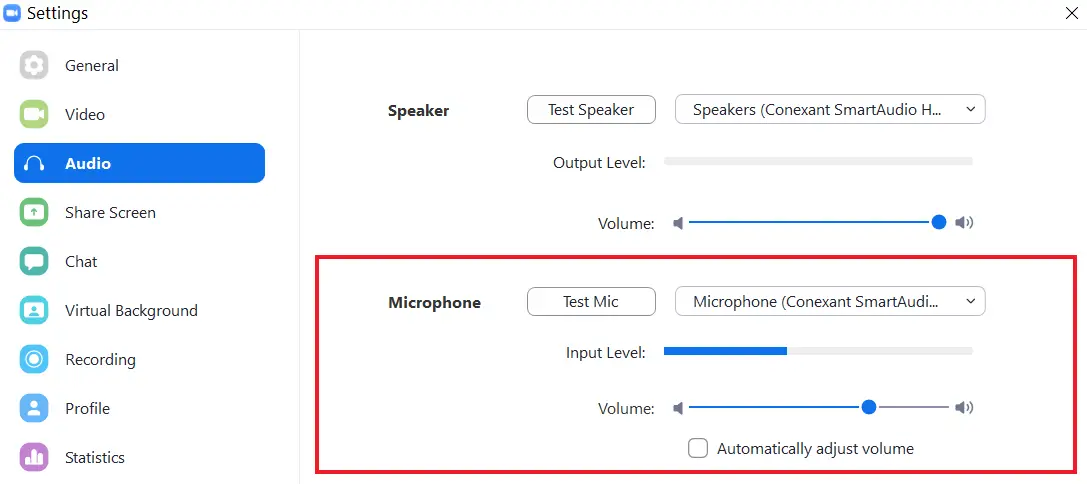Zoom Microphone Testing- Fix Zoom Audio Not Working