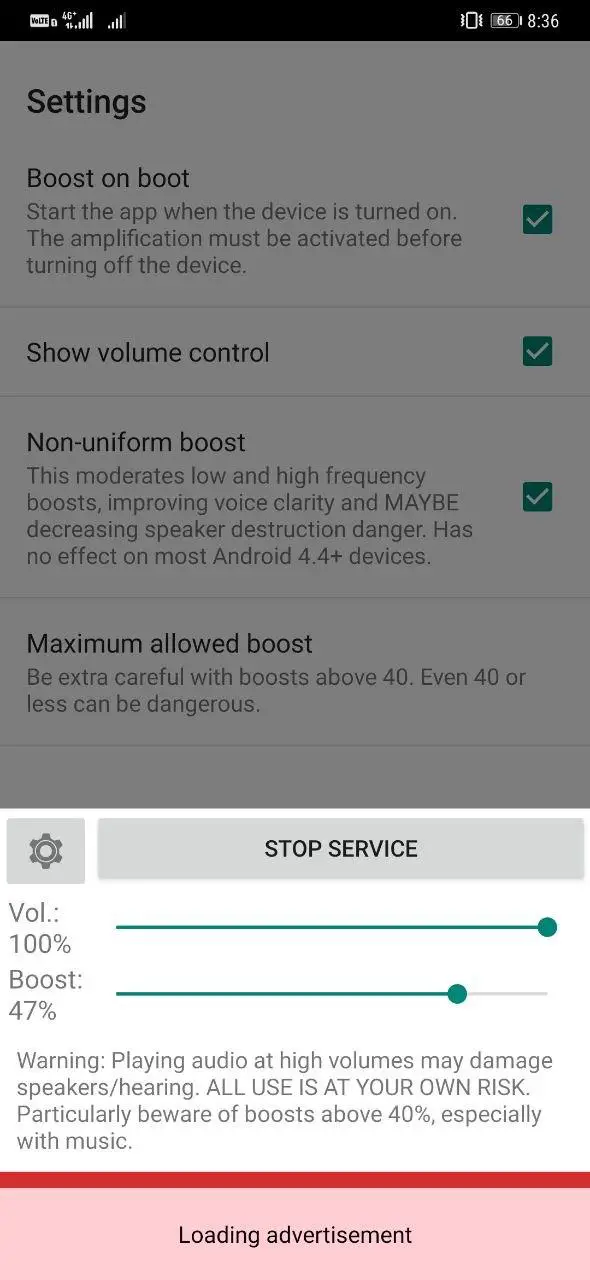 Boost Volume on Android