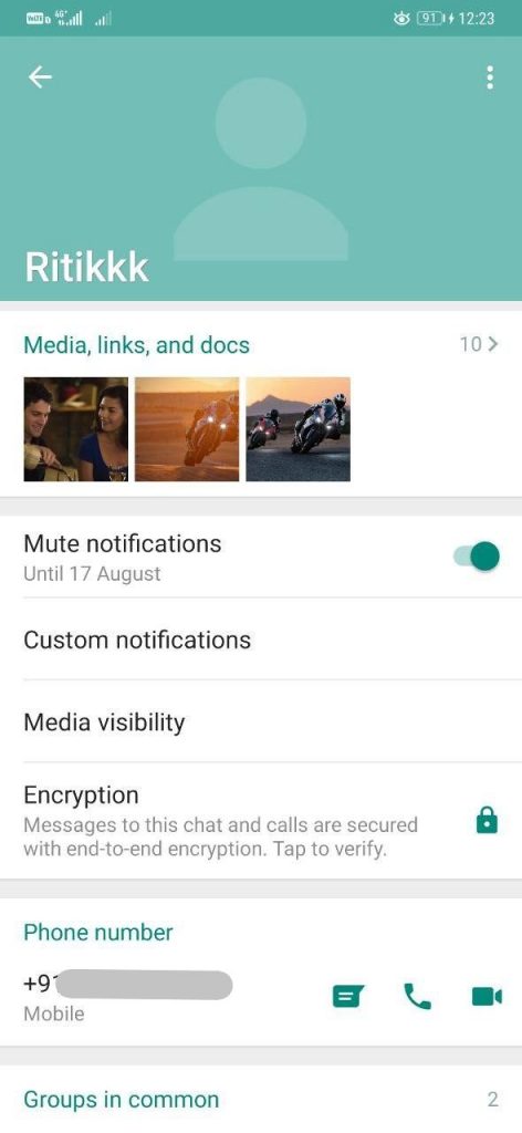 Check if You Are Blocked On Whatsapp