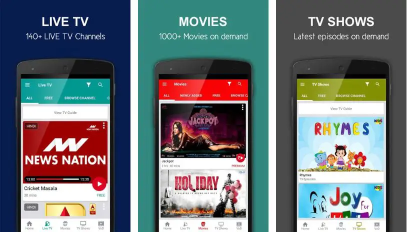 online hindi movies app for android