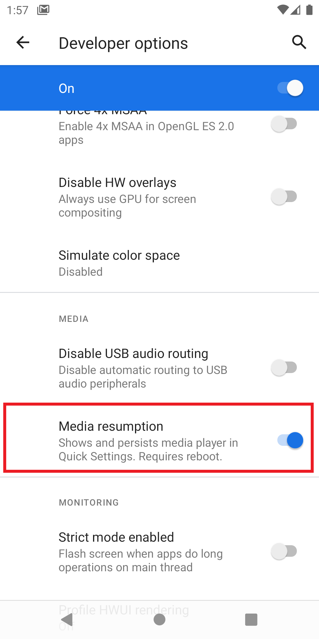 Enable New Media Controls in Android 11